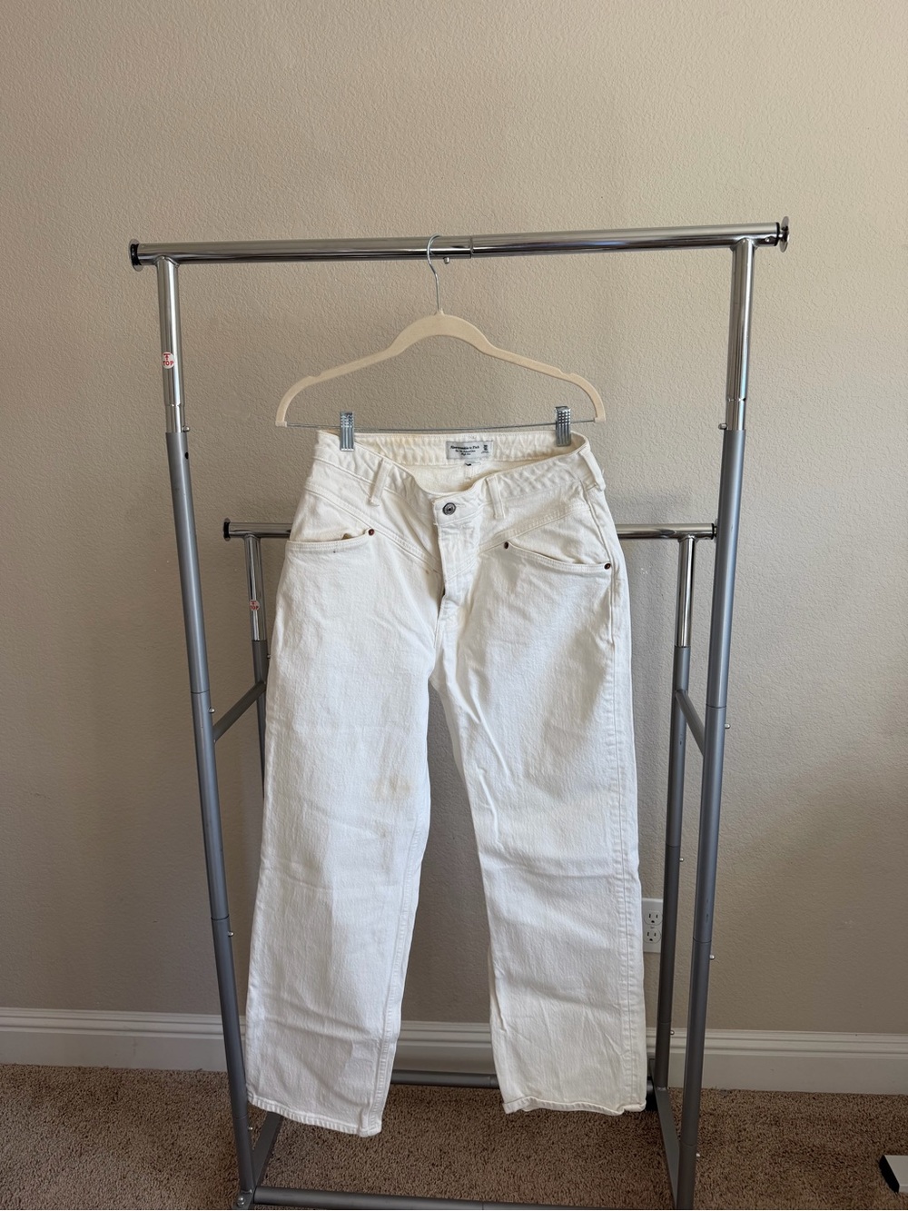 White denim  jeans